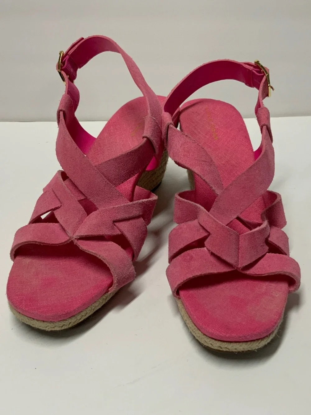 Cole haan pink wedges